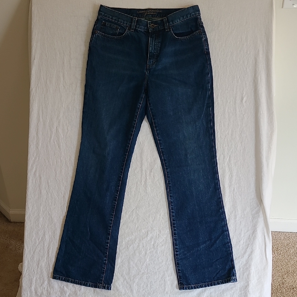Lauren Ralph Lauren Classic Blue Women's Straight Leg Jeans Size 6